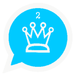 Blue WhatsApp